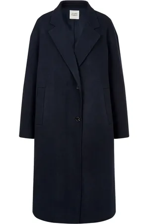 Studio Tomboy Asymmetrische wollen cape