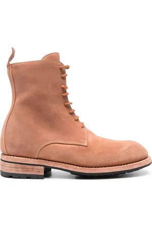 GUIDI Enkellaarzen met veters