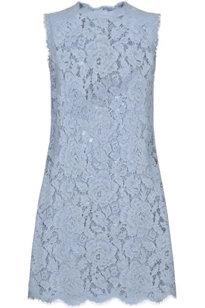 Dolce & Gabbana Shiftjurk met bloemenkant