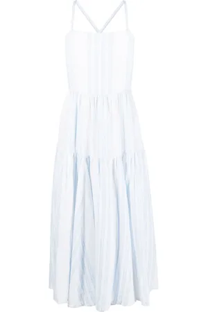 Ralph Lauren Gestreepte midi