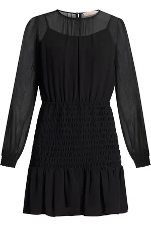Michael Kors Gesmockte Georgette jurk