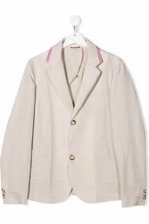 FAY Blazer met contrasterende afwerking