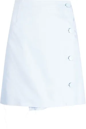 RAF SIMONS Rok met franje zoom