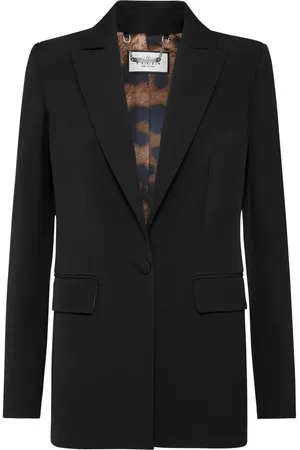 Philipp Plein Blazer met enkele rij knopen
