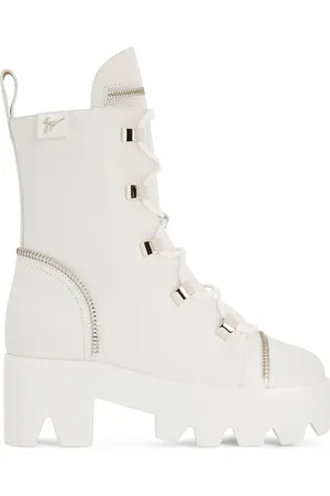 Giuseppe Zanotti Juliett leren enkellaarzen