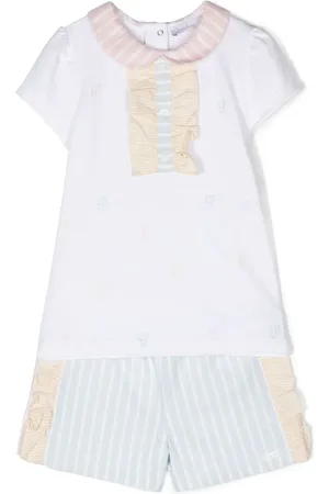 PATACHOU Gestreepte shorts en shirt