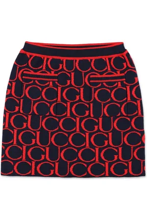 Gucci Wollen rok met jacquard