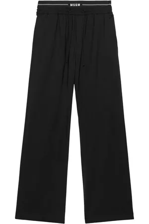 Msgm Broek met logo tailleband