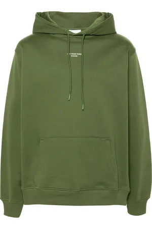 Drôle de Monsieur Katoenen hoodie met tekst