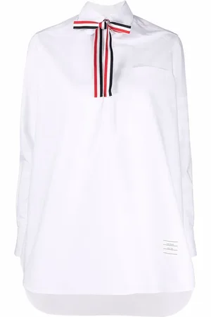Thom Browne Blouson shirt met vlinderstrik