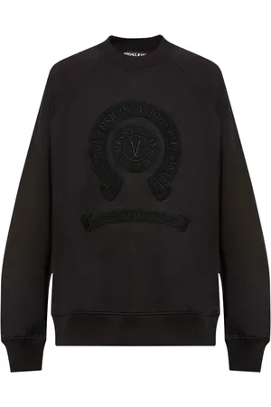 VERSACE Sweater met logopatch