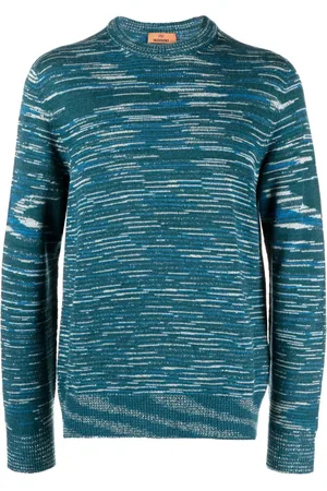 Missoni Intarsia gestreepte kasjmier trui