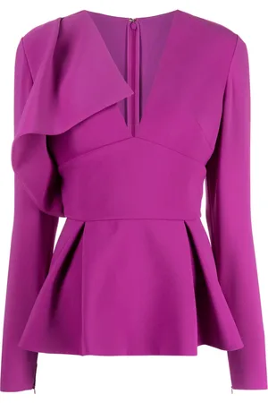 Elie saab Gedrapeerde top