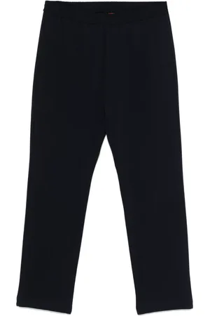 BARENA Geribbelde broek