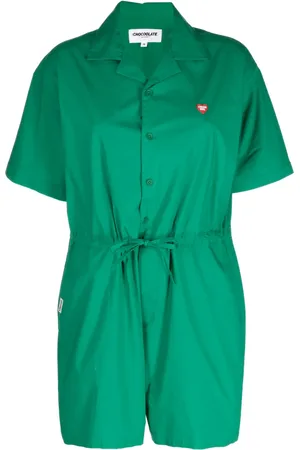 Chocoolate Playsuit met ruches