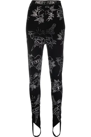 Philipp Plein Legging met luipaardprint