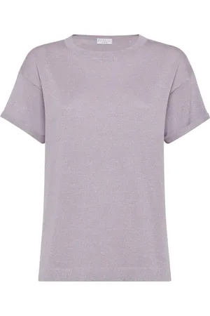 Brunello Cucinelli Top met ronde hals