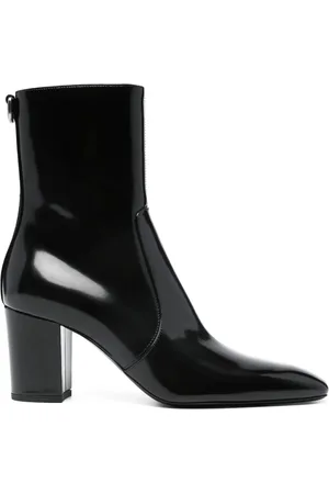 Saint Laurent XIV leren enkellaarzen