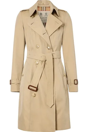 Burberry Trenchcoat met dubbele rij knopen