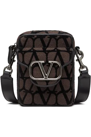 VALENTINO GARAVANI Messengertas met logoplakkaat