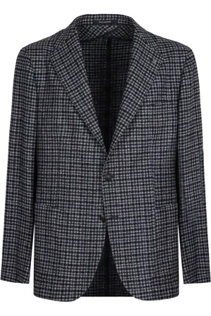 TAGLIATORE Blazer met enkele rij knopen en pied