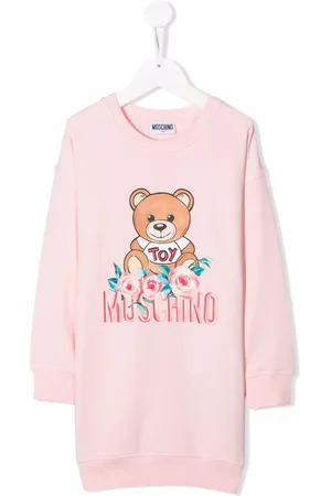 Moschino Sweaterjurk met teddybeerprint