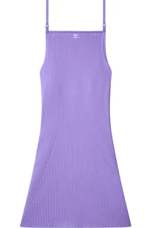 Courrèges Ribgebreide mini