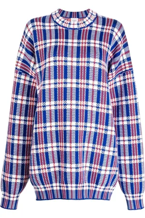 Vetements Geruite trui