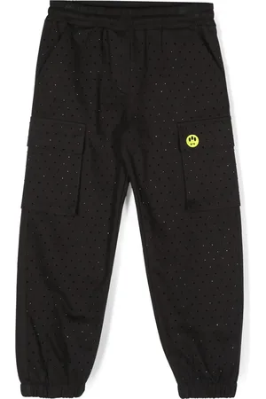 BARROW Cargo broek met logoprint