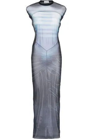Jean Paul Gaultier Doorzichtige maxi