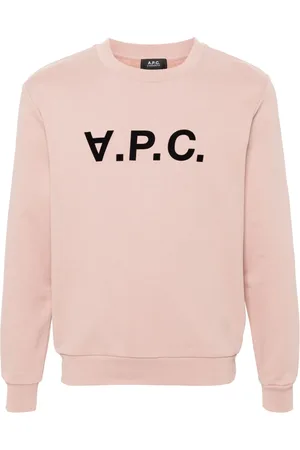 A.P.C. Katoenen sweater met logo