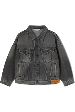 Palm Angels Spijkerjack met verwassen effect