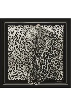 Dolce & Gabbana Sjaal met luipaardprint
