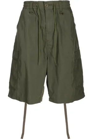 MASTERMIND Elastische cargo shorts van katoenblend