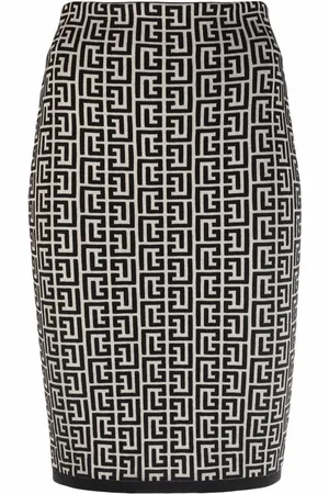 Balmain Rok met jacquard