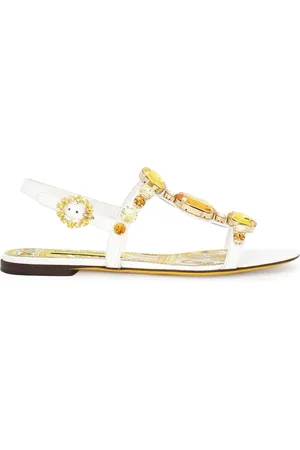 Dolce & Gabbana Bianca leren sandalen