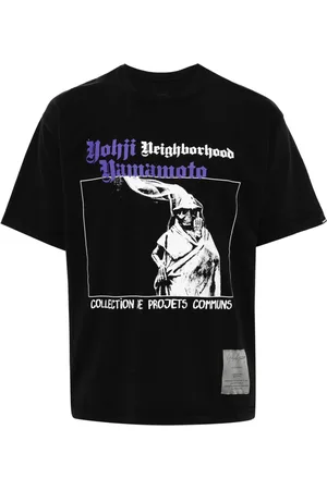 YOHJI YAMAMOTO X Neighborhood katoenen T