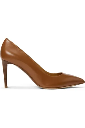 Ralph Lauren Julia leren pumps