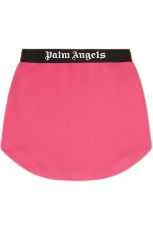 Palm Angels Katoenen rok met logoprint