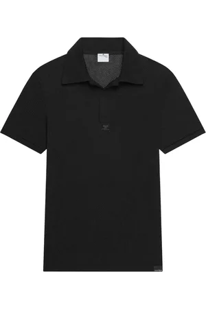 Courrèges Poloshirt met mesh