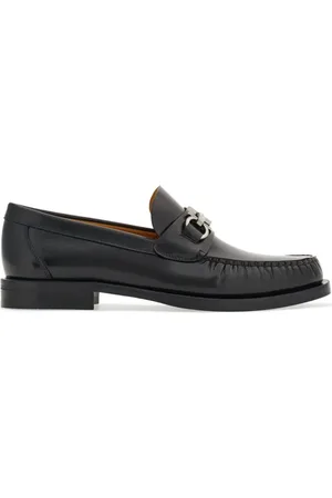 Salvatore Ferragamo Gancini leren loafers