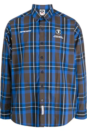 A Bathing Ape Geruit overhemd