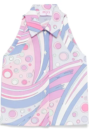 PUCCI Junior Top met abstracte print