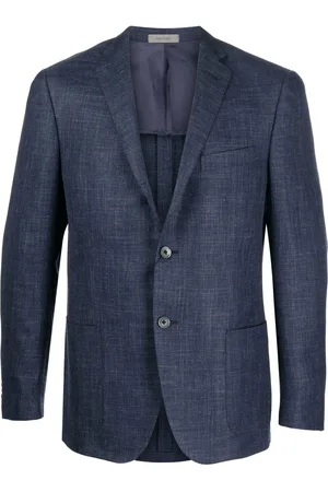corneliani Blazer met enkele rij knopen