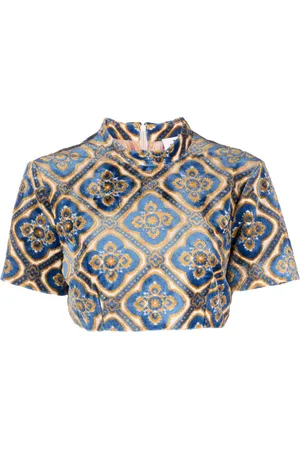 Etro Top met abstracte print