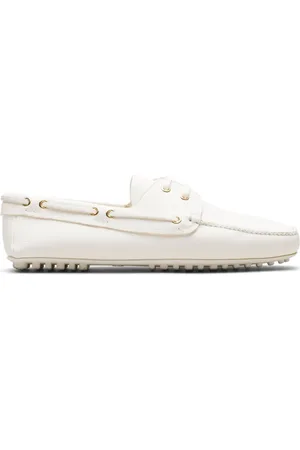 CAR SHOE Deer leren loafers