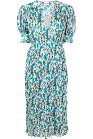 Ganni Jurk met bloemenprint