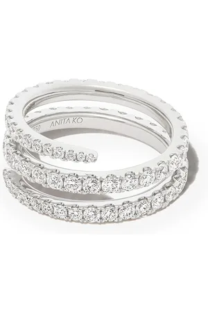 Anita 18kt witgouden ring