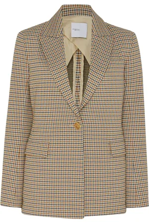 ROSETTA GETTY Geruite blazer