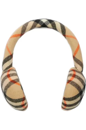 Burberry Geruite oorwarmers
